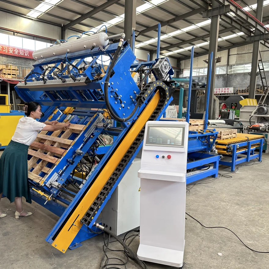 Wood Pallet Sawmill Line Wooden Pallet Manufacturing Machine Buy