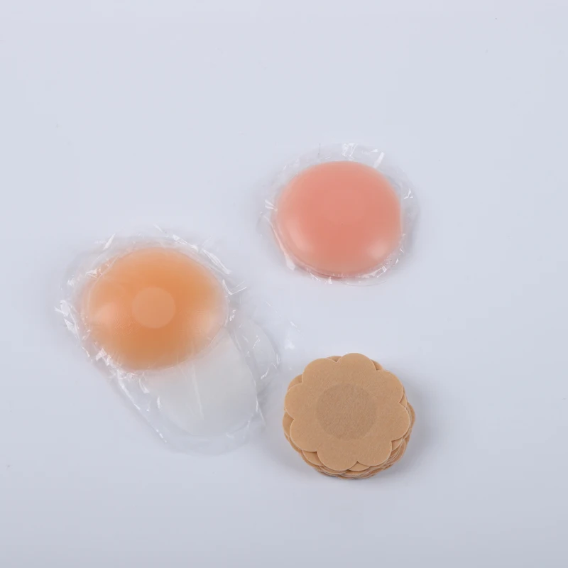Sexy Reusable Silica Gel Nipple Cover Comfortable Adhesive Silicone