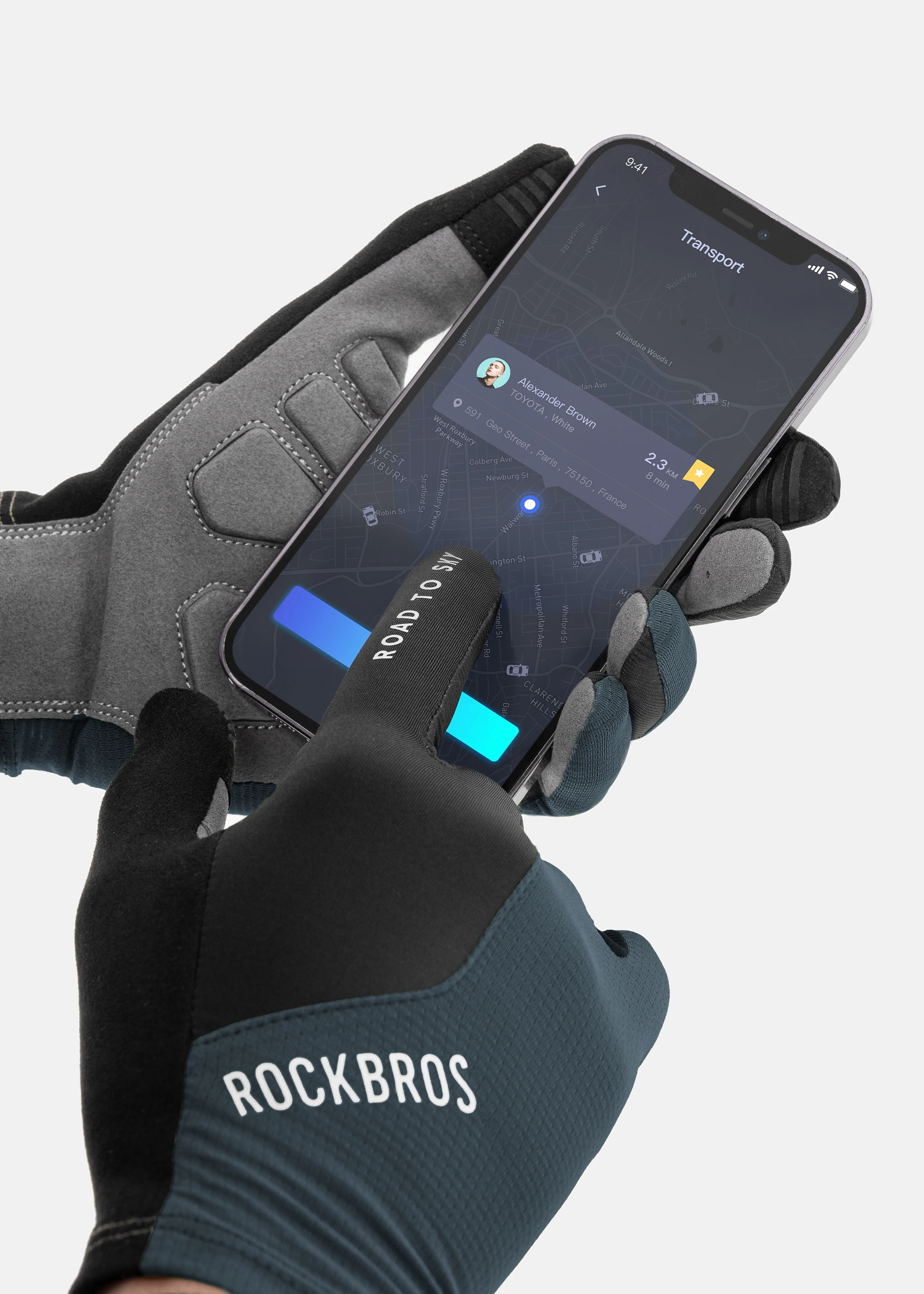 Gants Vélo Enfant ROCKBROS 2-12 Ans - Antidérapants, Respirants Avec Protection SBR