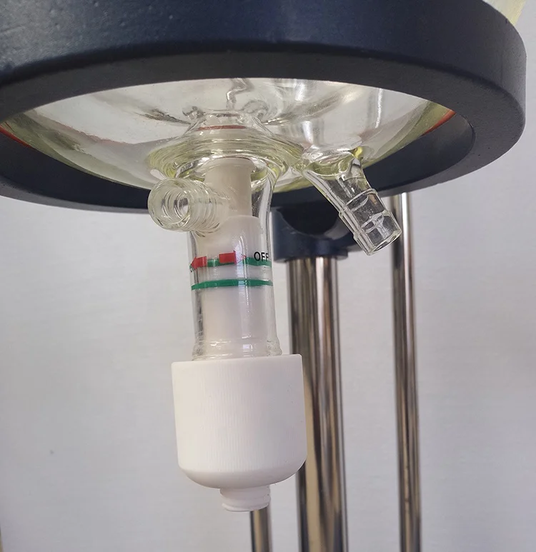 Lab Kettle Best Quality Lab Chemical Reaction Kettle Double Jacketed Glass Reactor ...