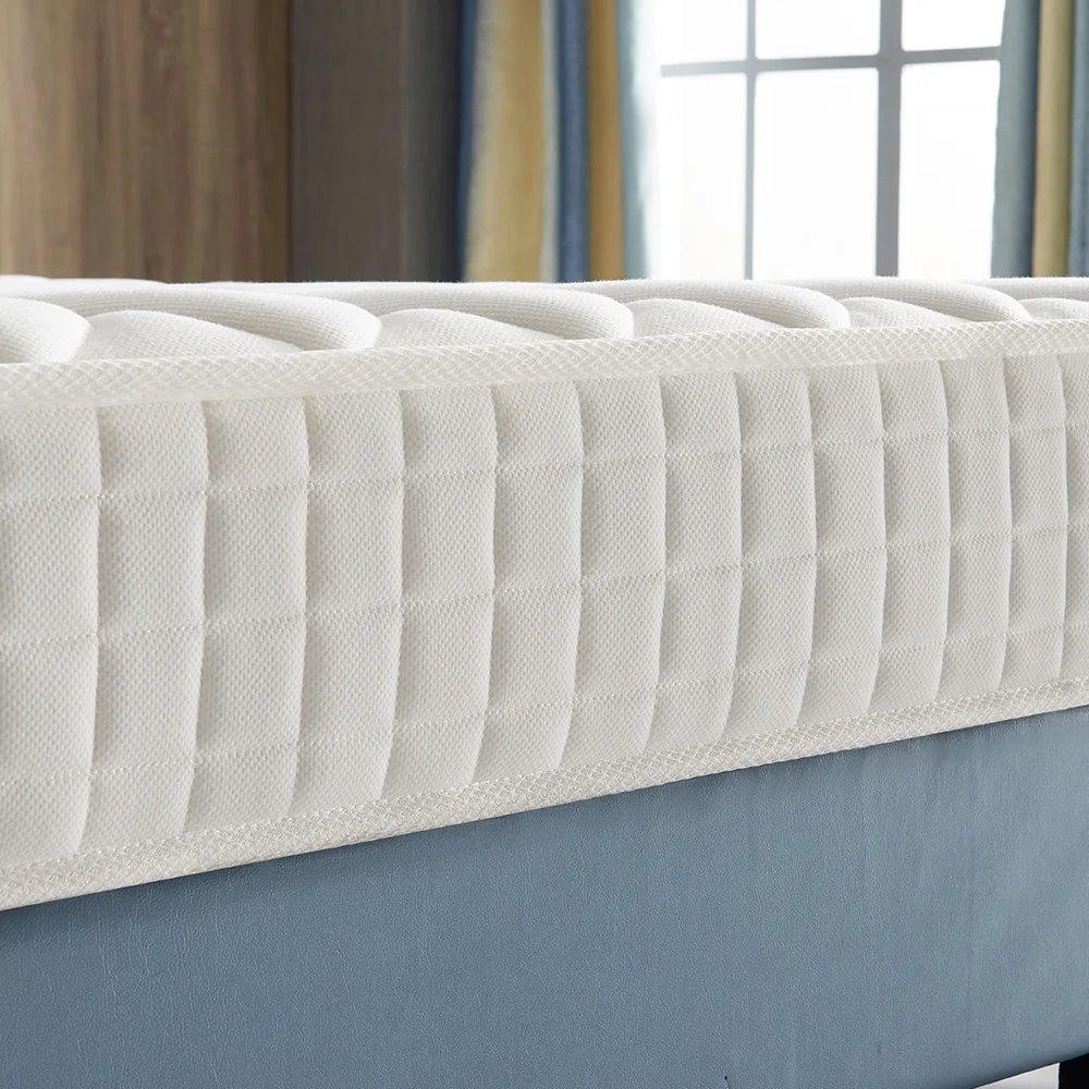 Factory Custom Hotel Bed Mattress 5 Star Hybrid Memory Foam Natural