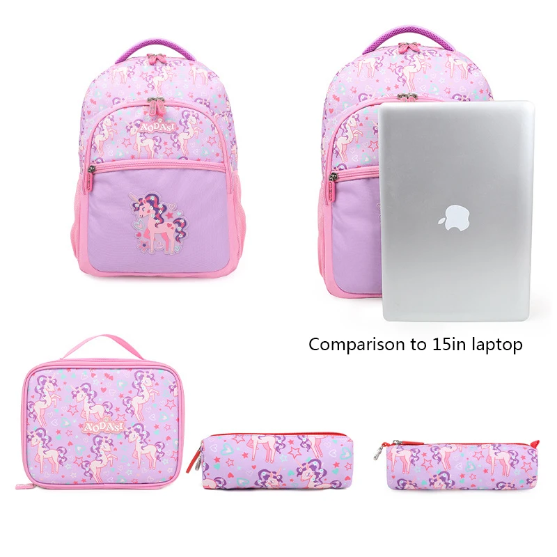 3 Pcs/Set School Bags for Teenage Girls Waterproof Children Backpack  Schoolbag with Pencil Case Lunchbox 2023 Printed Note Bag - AliExpress