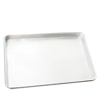 Food grade stainless steel 304 baking trays flat dry pan bakery oven pan rack trolley accessories cooling sieve cake mold