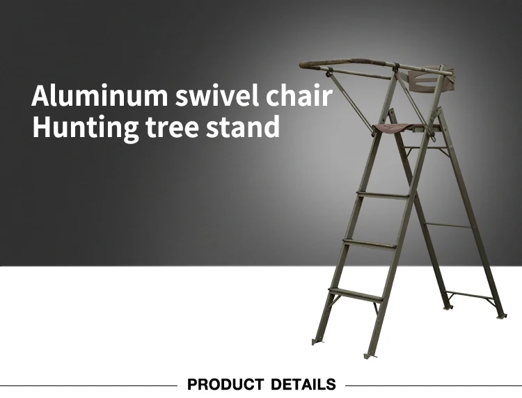 High Quality Low Price Outdoor Aluminum Hunting Ladder Stand For