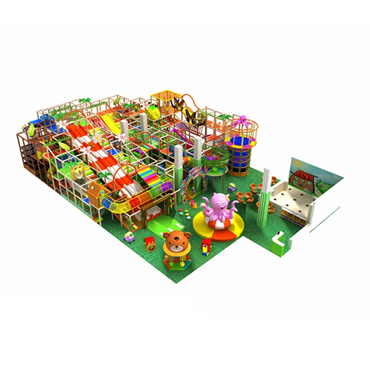 Small Home Kids Playground Games Jungle Gyms Indoor Play Area 