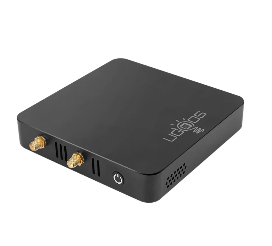 Latest WIFI 6 Ugoos Am6b Plus Amlogic S922X-J Smart Android 9.0 DDR4 4GB 32GB AM6 Plus Dual Band Wifi 1000lan Tv Box