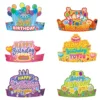 Birthday Crown Paper Hat Style 1 (6pcs/set)