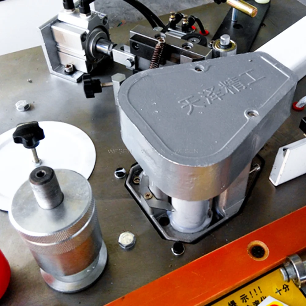 WFSEN MF260B Hand Small Straight Curve Manual Edge Bander Banding Machine