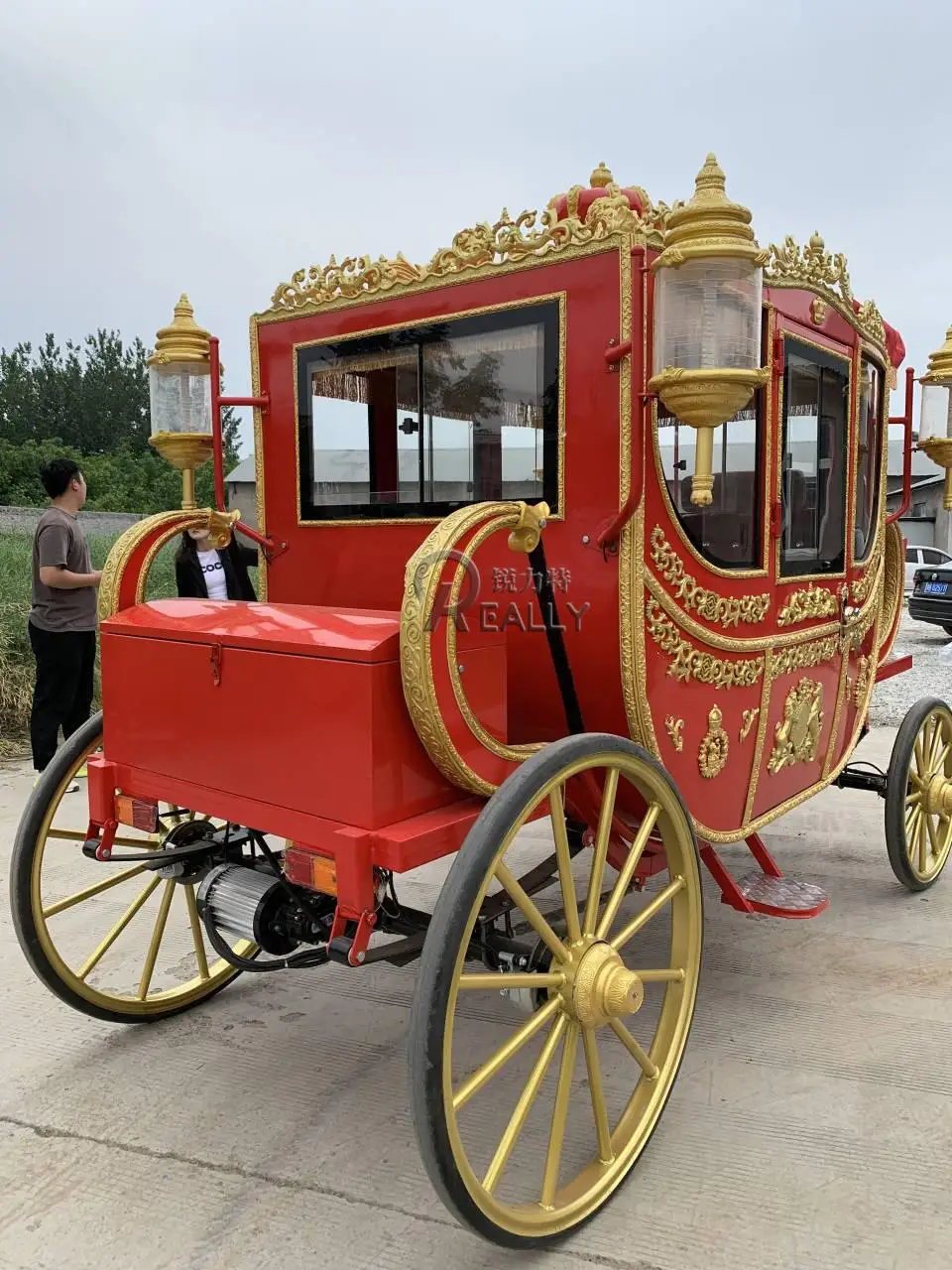 European Sightseeing William Prince Electric Carriage Wedding Electric ...