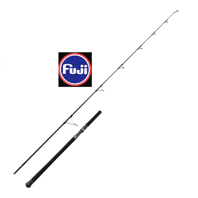 Popper Popping Rod Black Boat Japan Fuji Guides Tuna Gt Max 100g 140g 2 