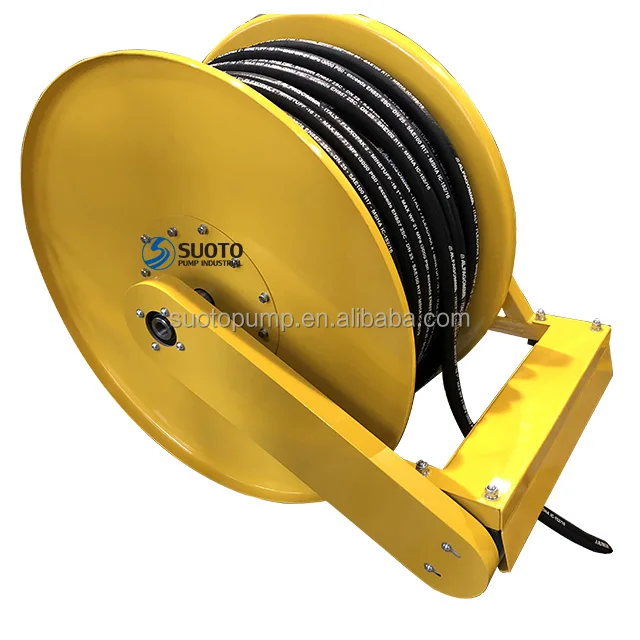 High Pressure Water Jet Drain Clean Hose Reel Sewer Jetter Drain