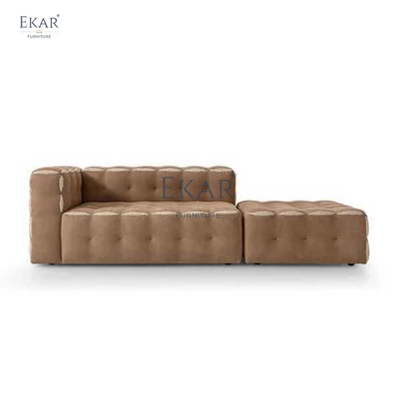 product modern versatile leather sectional sofa set sleek modular design for contemporary living for hotels halls villas apartments-65