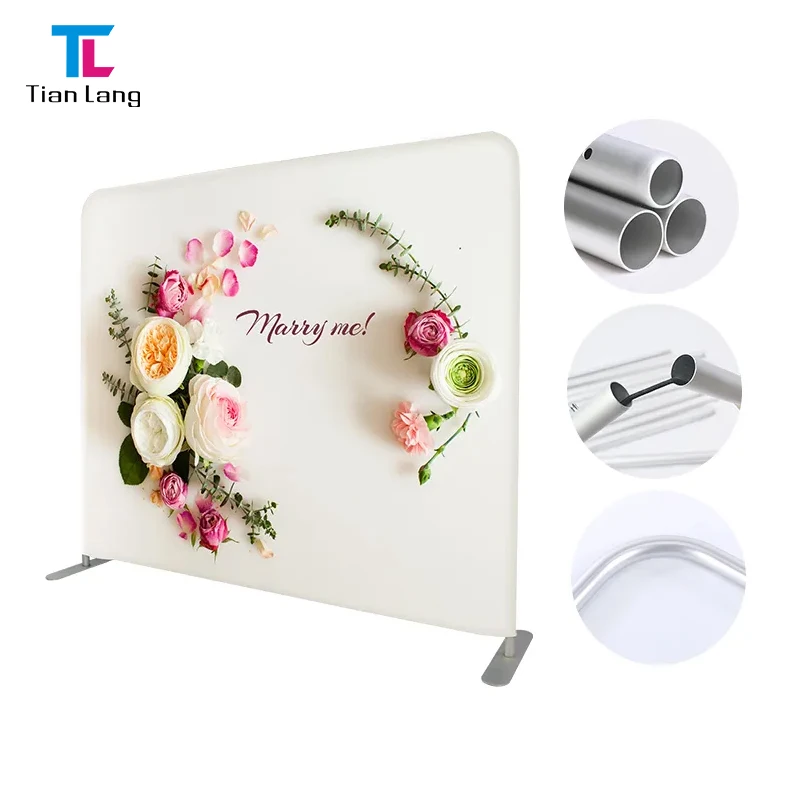 Tian Lang Grossista Corbat Alumini Tela Mostra Suport Fons Fotografia Retroguardia Suport per a Fotografia