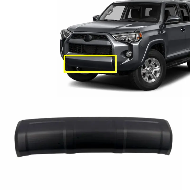 قطع غيار السيارات المصد الأمامي لوحة الستارة السفلية السوداء غير اللامعة لسيارة TOYOTA 4Runner 2014-2022