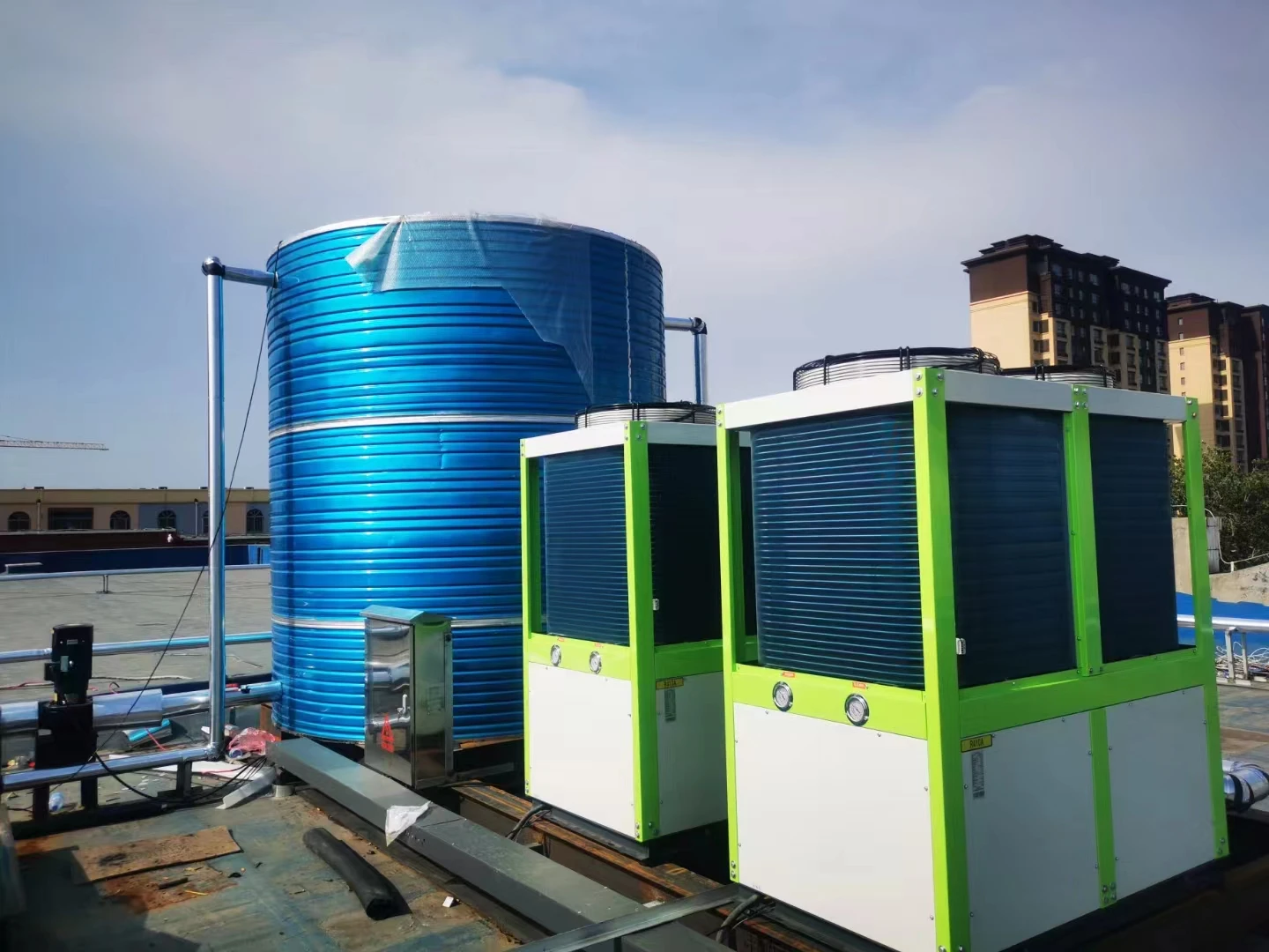 Fude Energy Sg Ready R32 R290 Air Source Heat Pump 6kw30kw High