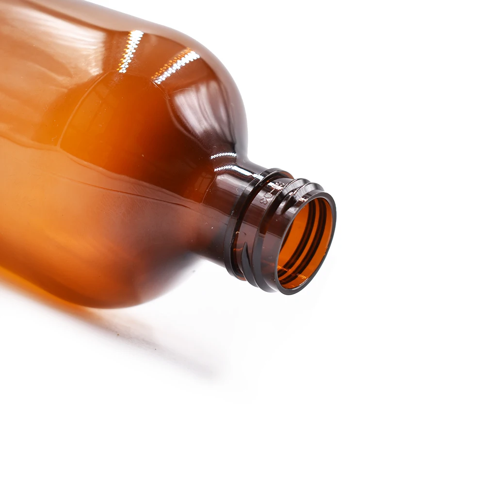 Free Sample Cosmetic Product Containers Amber Green 300 ml 500 ml Pet Bottle Shampoo Bottle