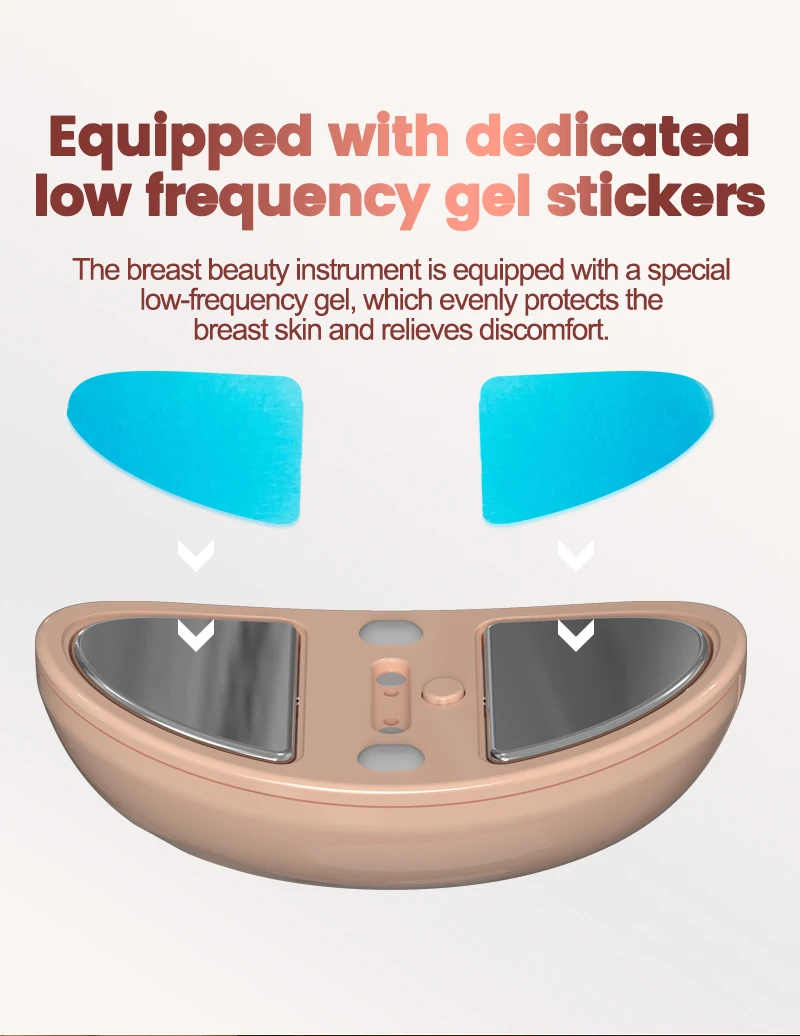 Electric Breast Massage Bra Wireless Heating Vibration Chest Breast Enhancer Stimulator Device