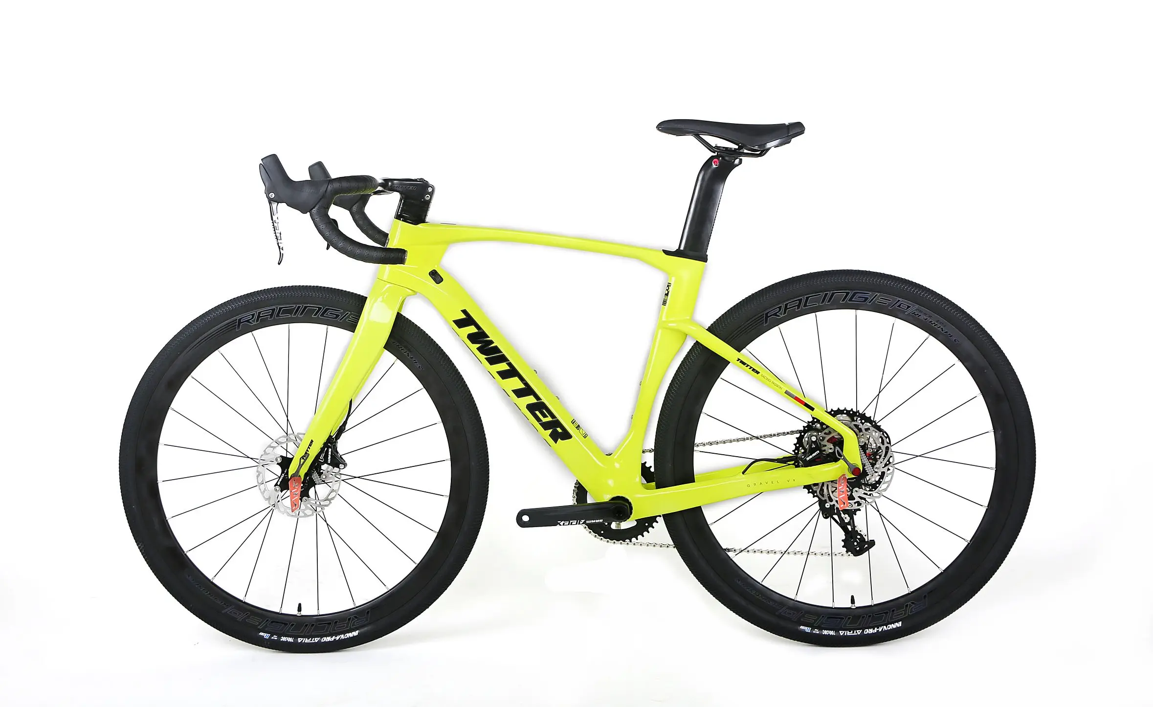 TWITTER Gravel V3 RS12 Speed 700C Carbon Gravel Bike with