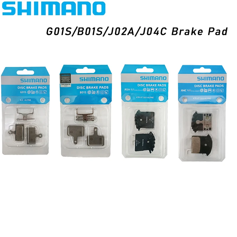 Тормозные колодки Shimano B01S/ B05S/G01S/G03S/J02A/J04A/L05A, полуметаллические тормозные колодки для горного велосипеда