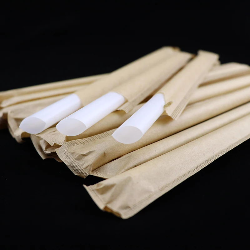 Disposable Pla Straw Pla Polylactic Acid Degradable Straw Environment ...