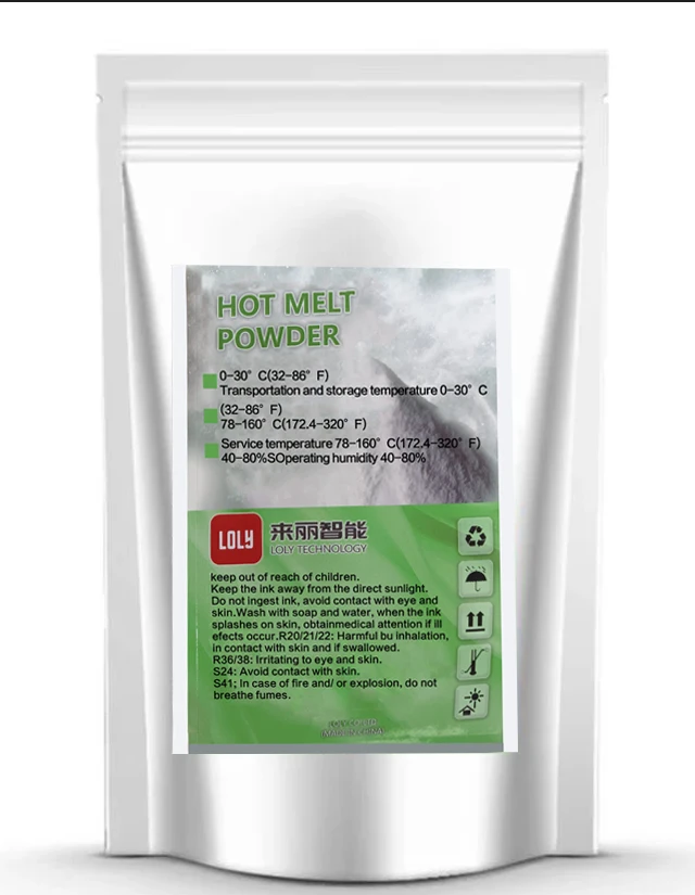 TPU Transfer Melt Adhesive Dtf Powder Hot Melt Glue Powder for dtf printer