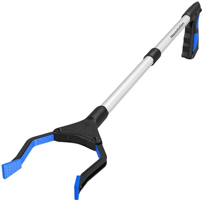 32"  Foldable Lightweight Long Arm Extender Reacher Grabber Tool with Magnet