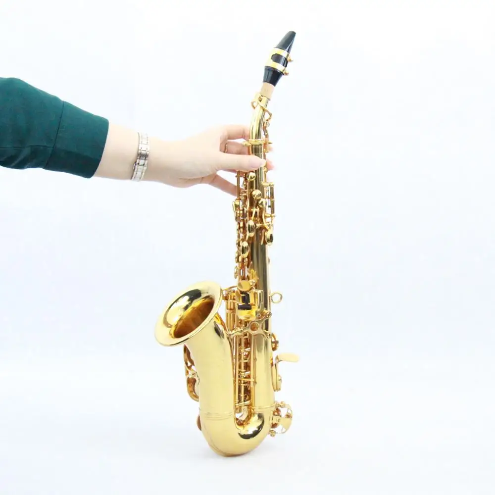 Colored Curved Soprano Saxophone From China