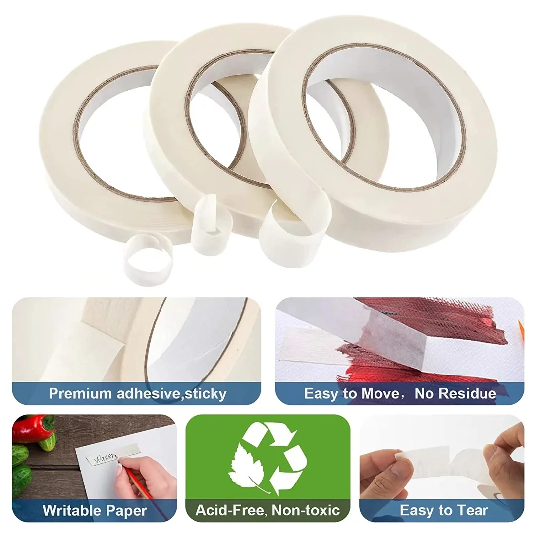 Rubber Glue White Masking Tape,Colored Masking Tape Manufacturer Buy