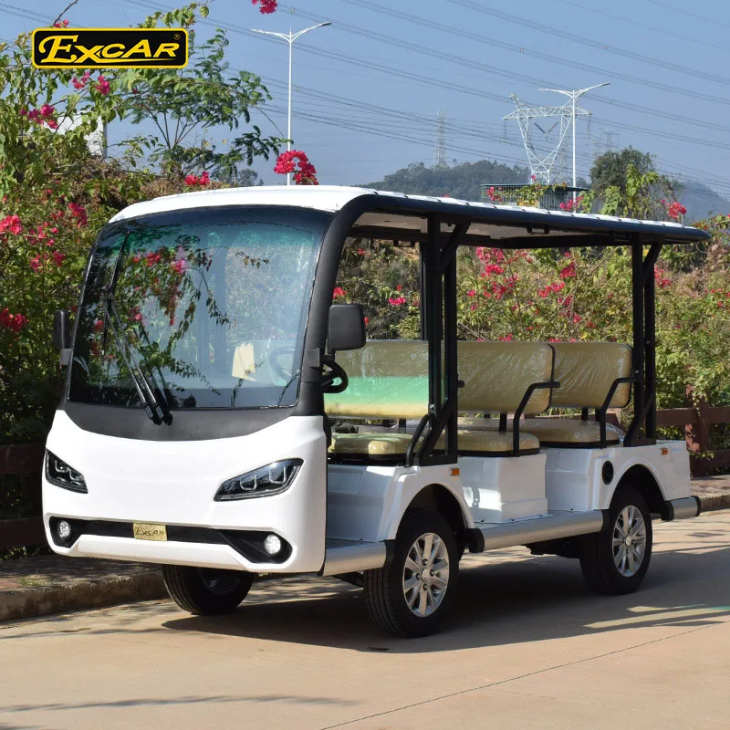 Chinese Factory 8 Seater Electric Shuttle Bus For Sightseeing Purpose ...