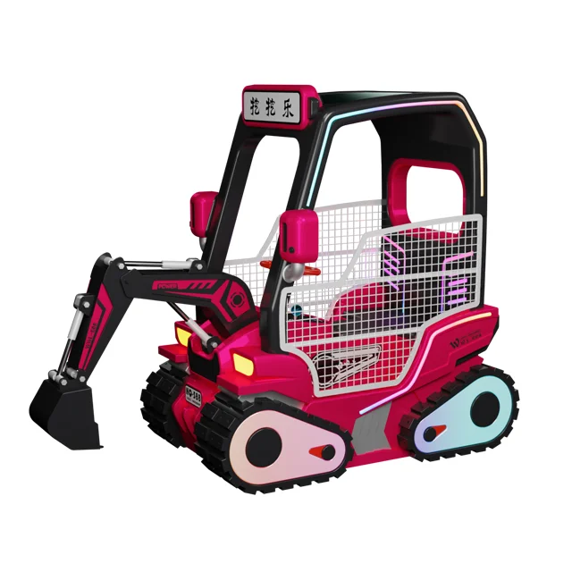 Amusement Rides Coin Operated Game Machine Treasure Digger Mini Excavator Ride on Car for Sale