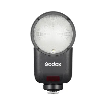 Godox V1 Mid Round Head Camera Flash 2.4G TTL HSS 1/8000s Rechargeable Speedlite for Canon Nikon Sony Fuji Olympus Panasonic detail image