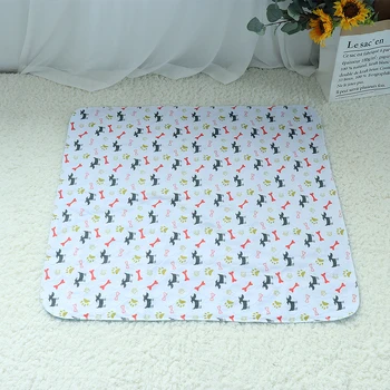 Washable Dog Pet Diaper Mat Urine Absorbent Washable Pet Urine Pad Waterproof Reusable Training Pad Dog Car Seat Cover for drop