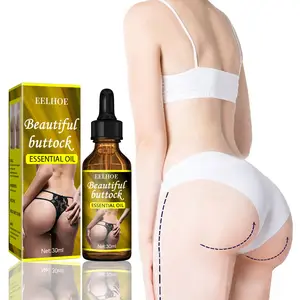 Hot Sell Beautiful Buttocks Oil Sexy Hip Buttock Enlargement Oil Cream Herbal Ingredients 30ml