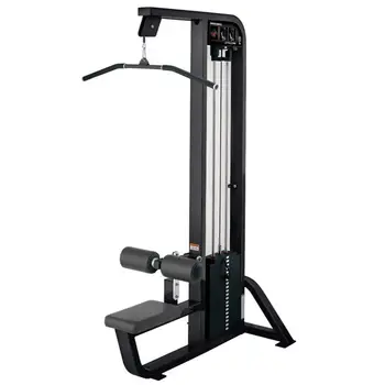 High back muscles trainer machine pull down equipment fitness for gym
