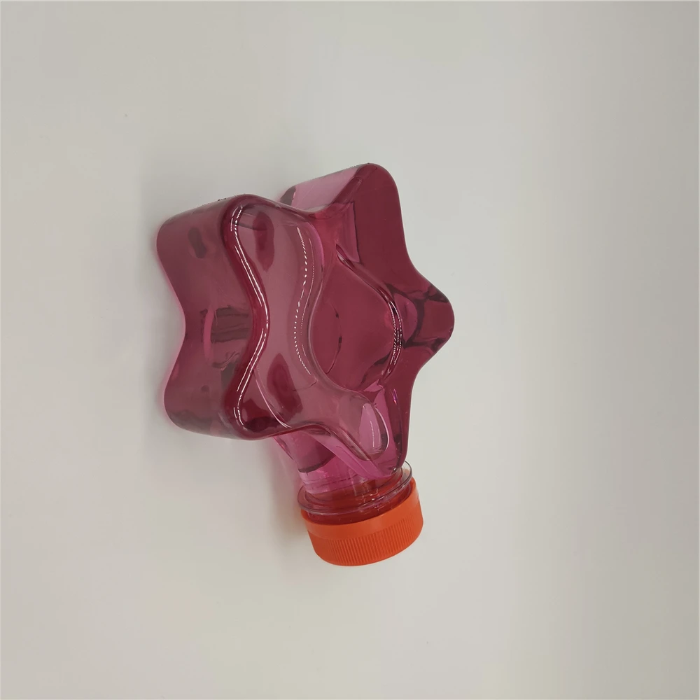 FTS Star Shape PET Plastic Bottle for Beverage Packing or Drinking/Cute ...