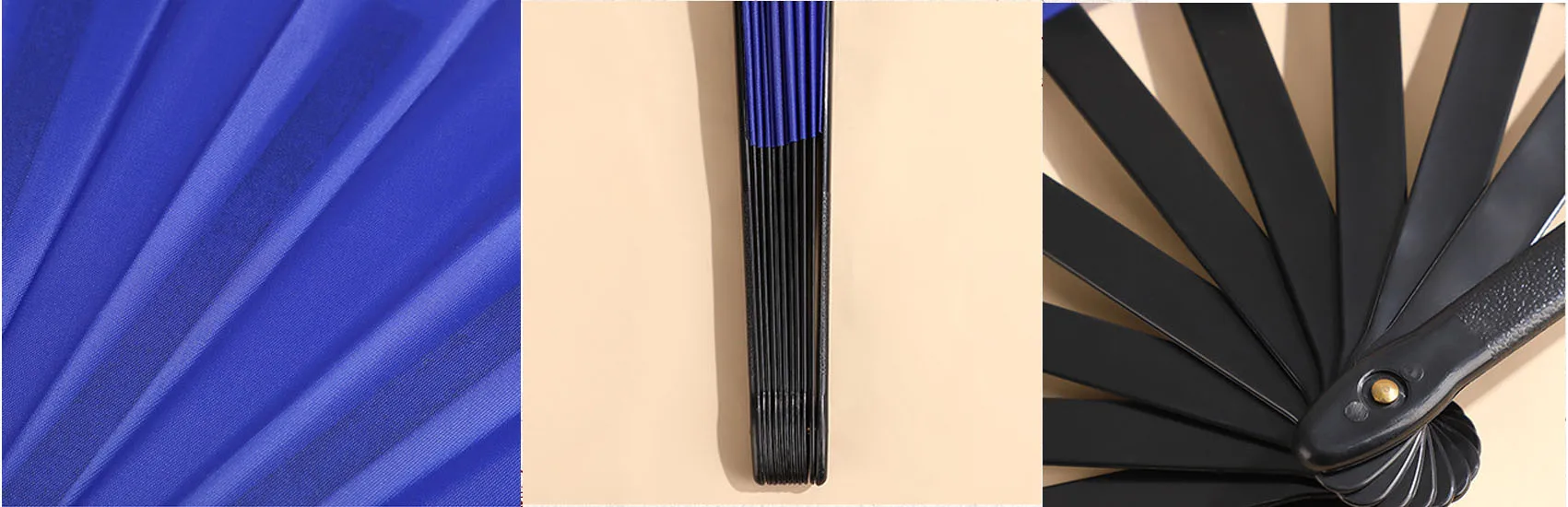 Chinese Personalized Custom Size Printing Wooden Bamboo Plastic Clack Sound Sublimation Large Folding Hand Fan for Wedding manufacture