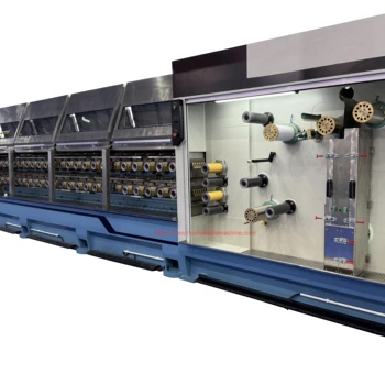 High Efficiency Electric Cable Manufacturing Machine Multi-Stage Wire Drawing Annealing Equipment for Copper Aluminum Alloy