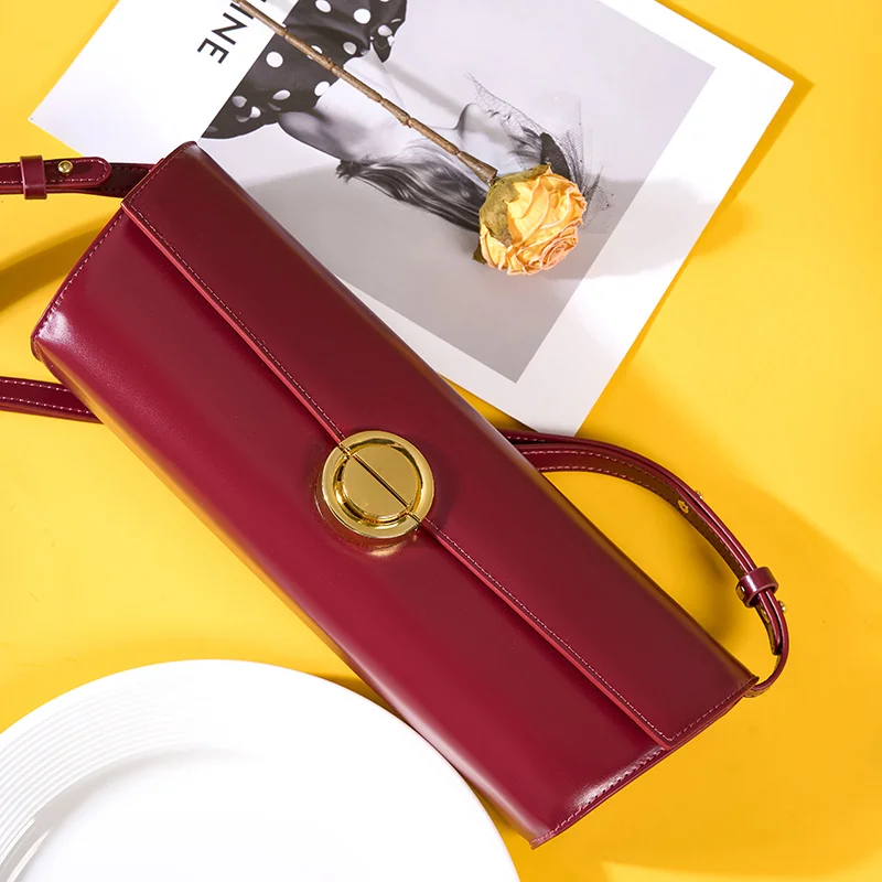 Ladies Sling Shoulder Bag Leather Tote Leather Customized Logo Women Purses Handbag for Women