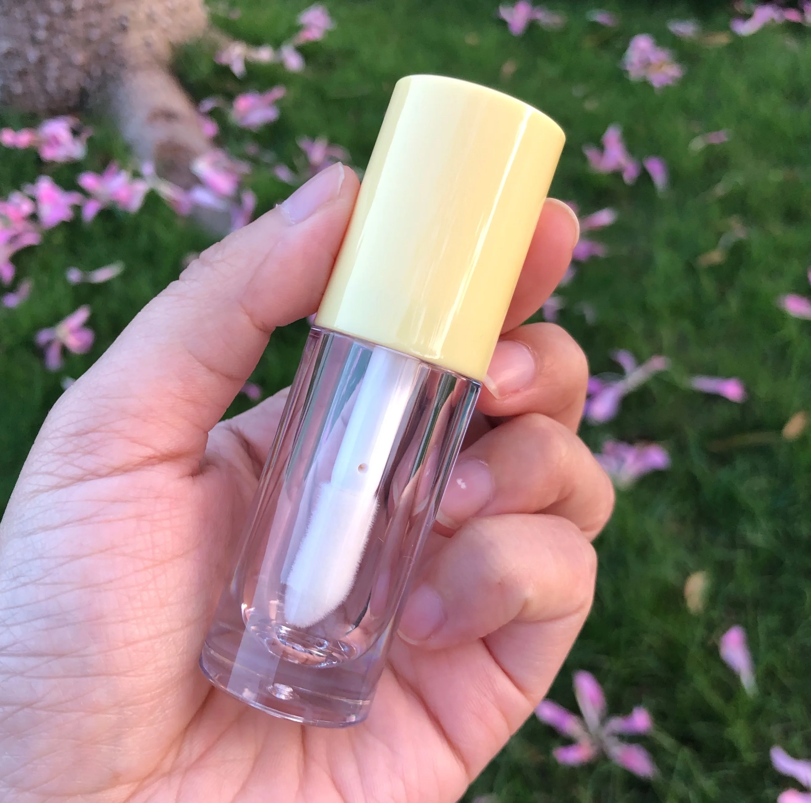 Lip Gloss Tubes Foot Lip Gloss Tube Big Brush Lip Gloss Container Tube