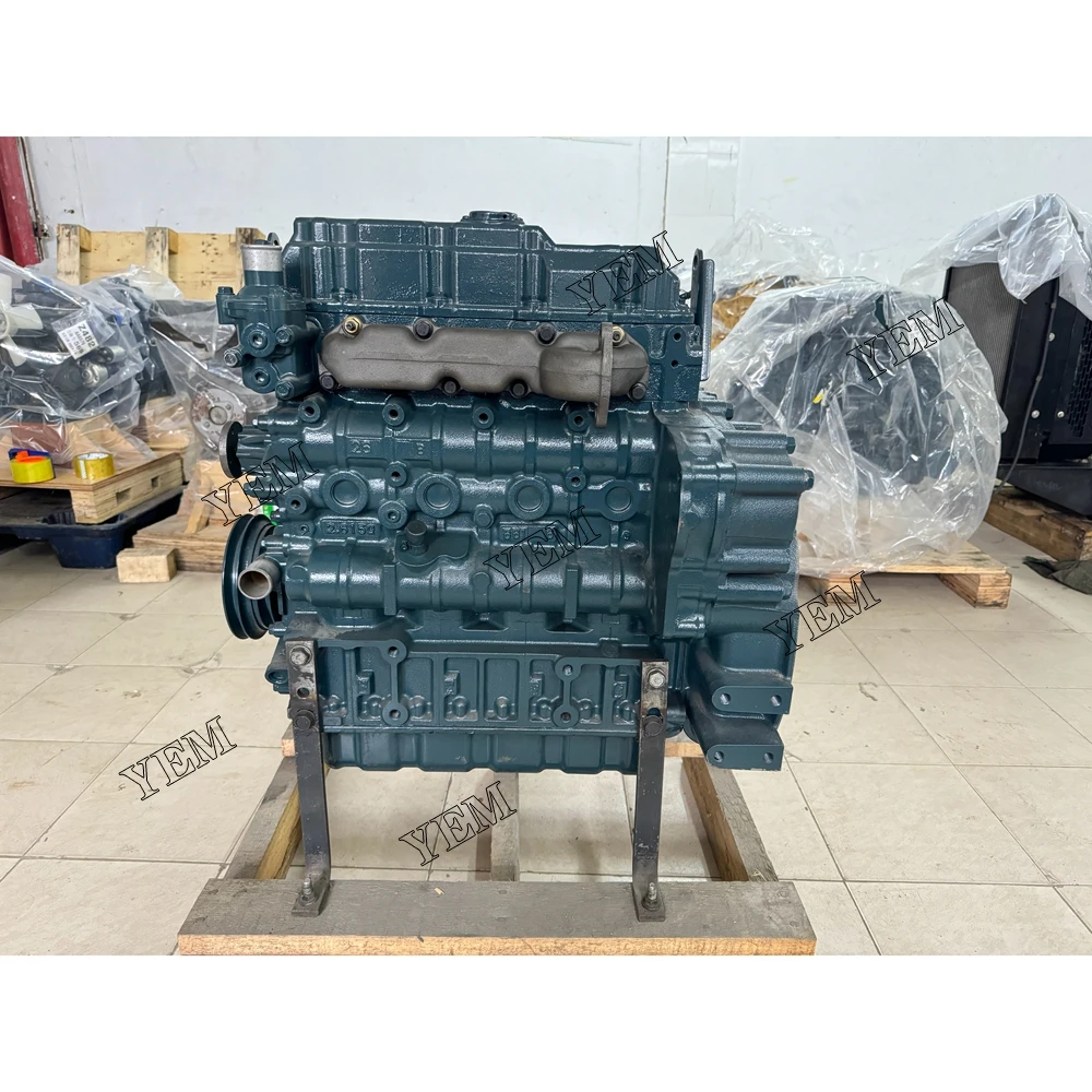 New V2607 Complete Engine Assembly 2000RPM 42.4KW for Kubota Parts 2