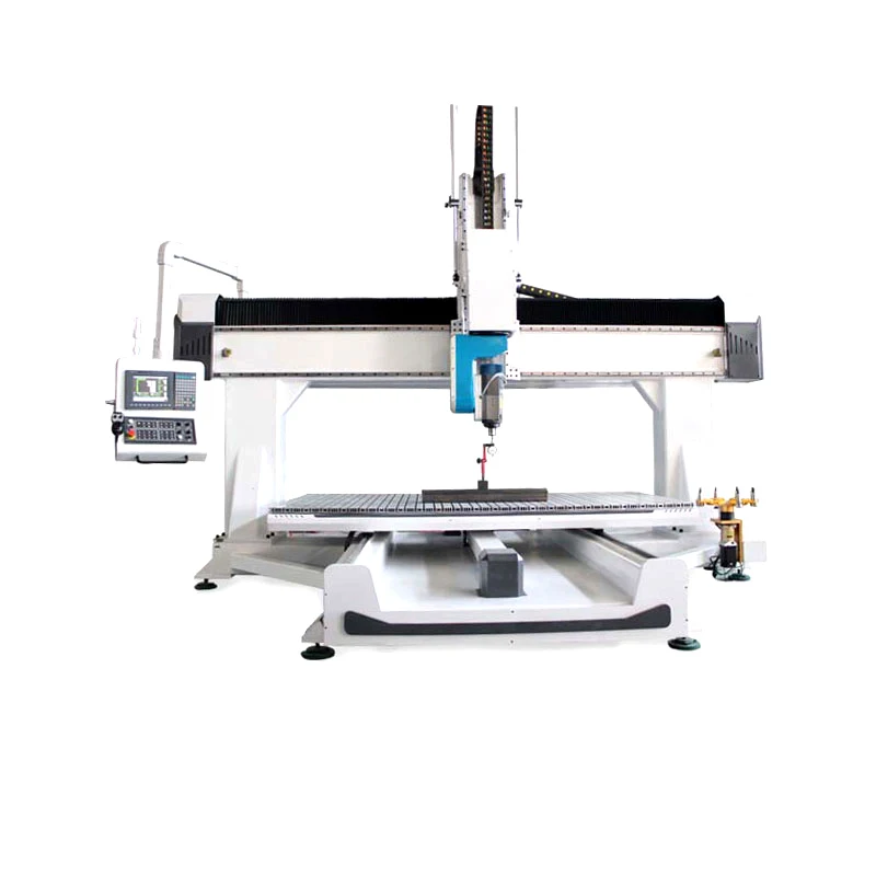5 Axis Wood Cnc Router Machine for 3d 4d 5d Works Art Statue Wood Carving 5 Axis Cnc Price