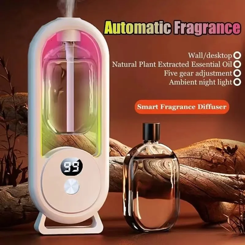 Digital Display Home Perfume Machine with Automatic Aromatherapy Hotel Diffuser Scent Diffuser Machine Air Freshener