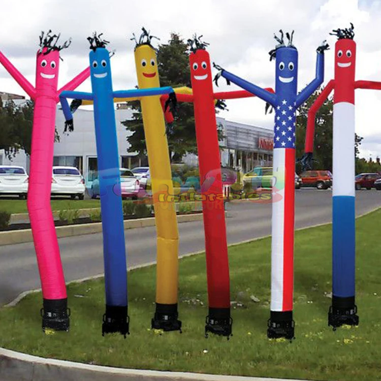 Advertising Inflatables Cartoon Characters Figures Dancer Inflatable Wave Man Sky air Dancer