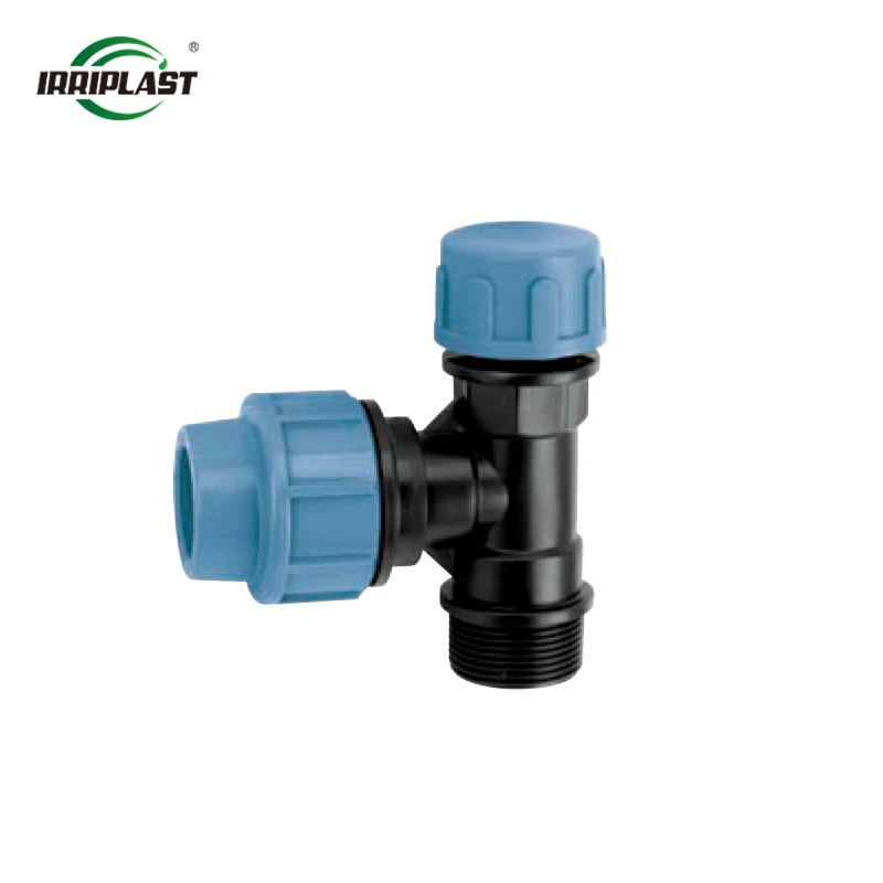 HDPE PP PIPE COMPRESSION FITTINGS WATER KNOCKOUT TRAP CLAMP SADDLES Ferrule with Metal Cutter