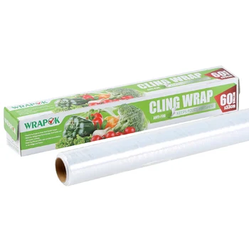 Good Stretch Household Plastic PE Cling Film Fresh Wrap For Food Storage