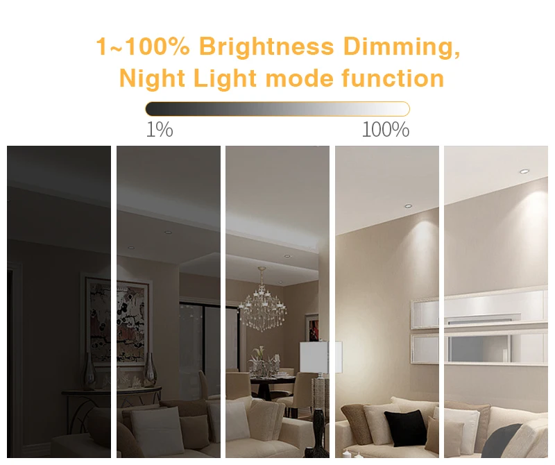 New Zigbee Smart Led Recessed Led Downlight Round Tuya App Controlled 12w Rgb Cct Led Downlights