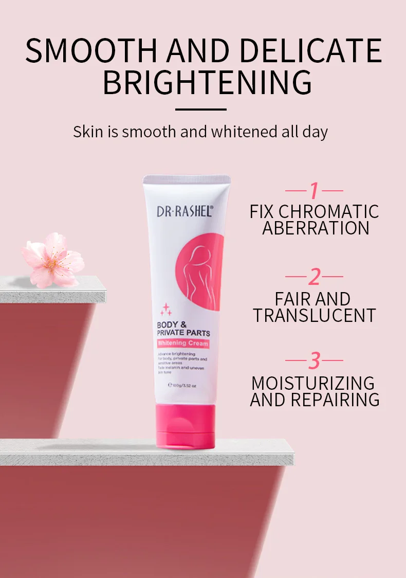 DR RASHEL Moisturizing Nourishing Brightening Women Body Private Parts Sensitive Area Whitening Cream