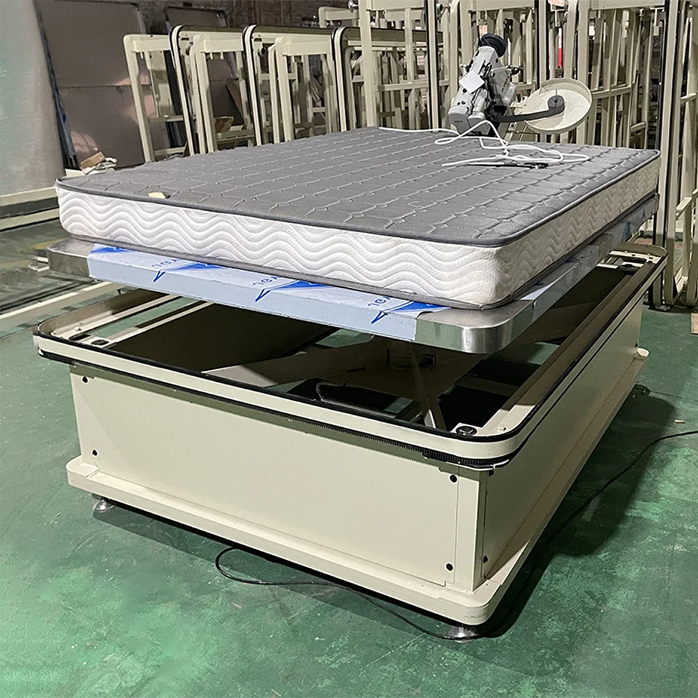 Spring Mattress Border Edge Sewing Stitching Machine Automatic Tape Banding Closing Sealing Edgebanding Chain Stitch