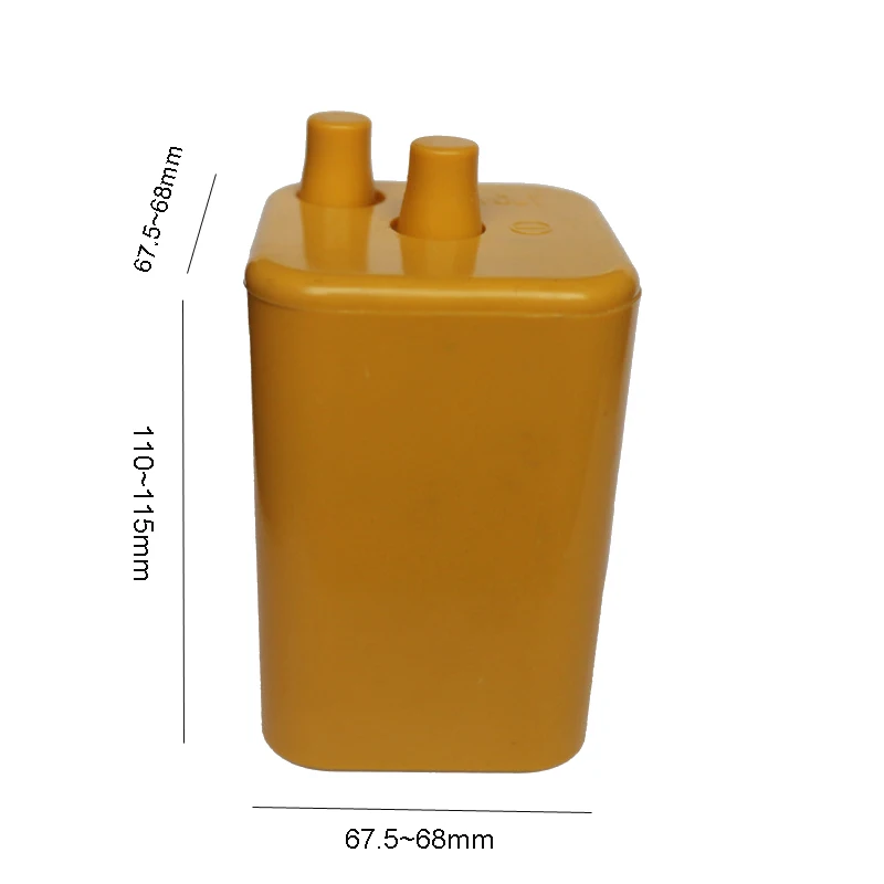 4R25P R25P 6V Ultra Heavy Duty Zinc Carbon Battery for Power Tools & Toys-Barricade Warning Lights 5 Year Shelf Life