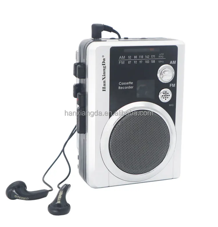 High Quality Portable Cassette Recorder Player With Radio,Play Cassette